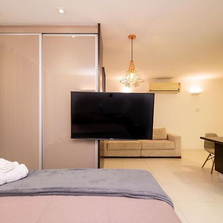 Flat No Ed Walk Bueno - Setor Bueno - Ao Lado Do Goiania Shopping - Wb2405- Andar Alto Lejlighed Eksteriør billede