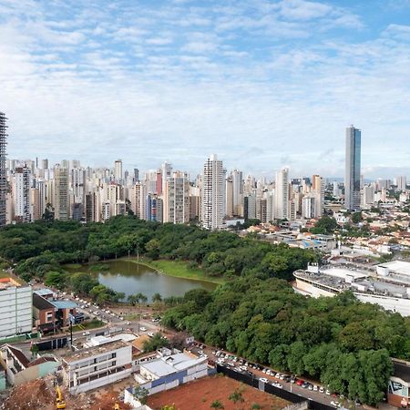 Flat No Ed Walk Bueno - Setor Bueno - Ao Lado Do Goiania Shopping - Wb2405- Andar Alto Lejlighed Eksteriør billede
