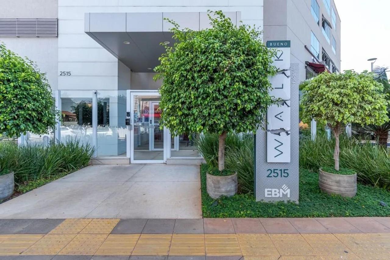 Flat No Ed Walk Bueno - Setor Bueno - Ao Lado Do Goiania Shopping - Wb2405- Andar Alto Lejlighed Eksteriør billede