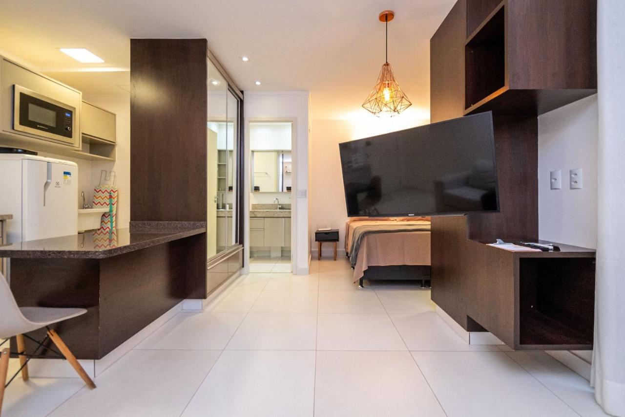 Flat No Ed Walk Bueno - Setor Bueno - Ao Lado Do Goiania Shopping - Wb2405- Andar Alto Lejlighed Eksteriør billede