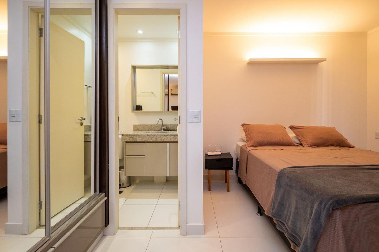 Flat No Ed Walk Bueno - Setor Bueno - Ao Lado Do Goiania Shopping - Wb2405- Andar Alto Lejlighed Eksteriør billede